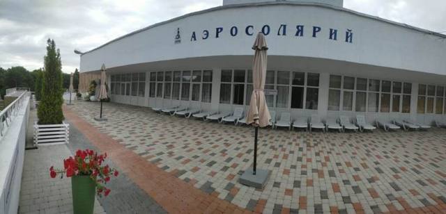 Площадка для солнечных и воздушных ванн санатория «Дубрава»
